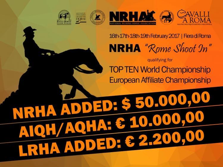 NRHA &quot;Rome Shoot In&quot; and 2017 LRHA ASD 1st show